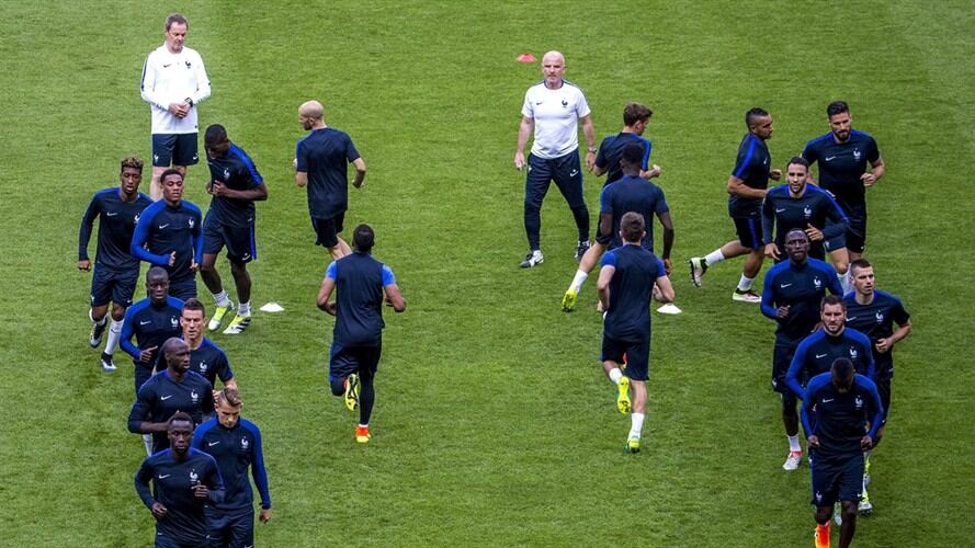 Selección francesa. Foto: Agencia EFE