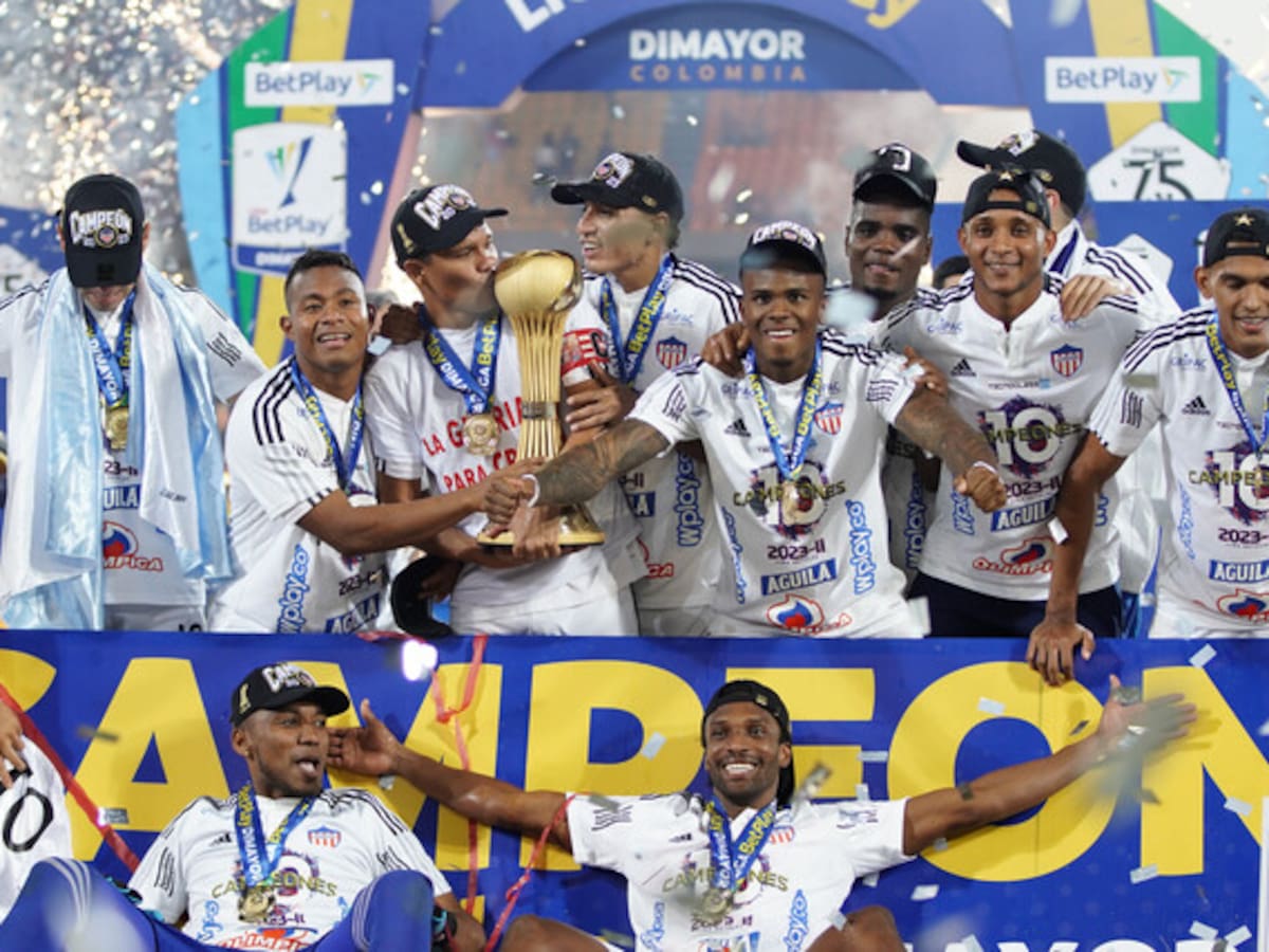 Llegó la décima: Junior, campeón de Liga colombiana II tras vencer al Medellín por penales