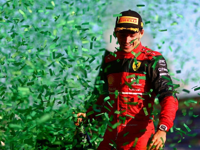 Charles Leclerc de la escudería Ferrari  (Photo by Dan Istitene - Formula 1/Formula 1 via Getty Images)