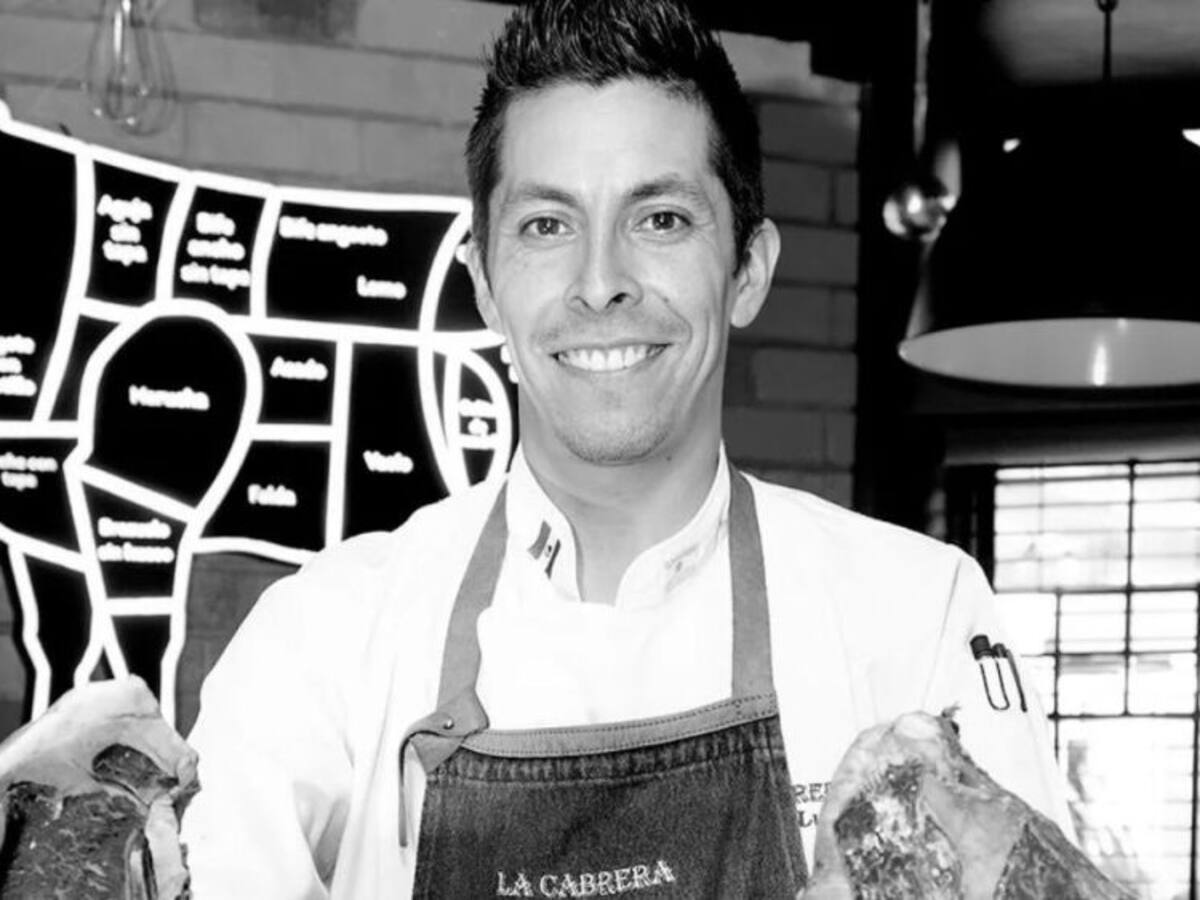 Falleció Daniel Lugo, chef del restaurante La Cabrera en Bogotá