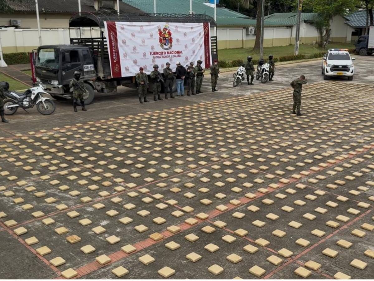 Incautaron tres toneladas de marihuana en Caquetá