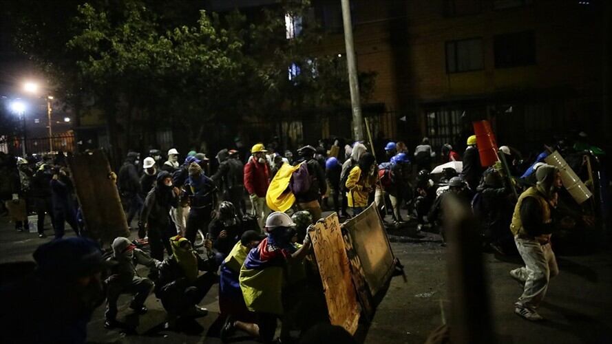 Juan Fonseca dijo en Sigue La W que es injusto que no dejen a los jóvenes protestar pacíficamente. . Foto: Colprensa-Sergio Acero
