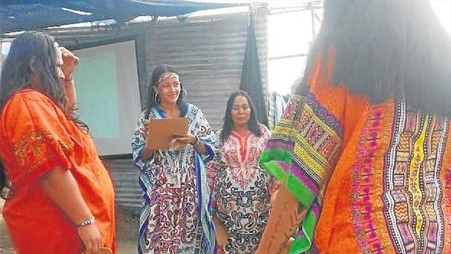 Comunidad etnia Zenú.. Foto: Suministrada.