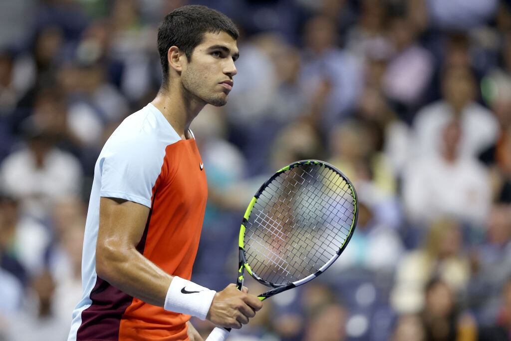 Carlos Alcaraz. Foto: Getty Images.