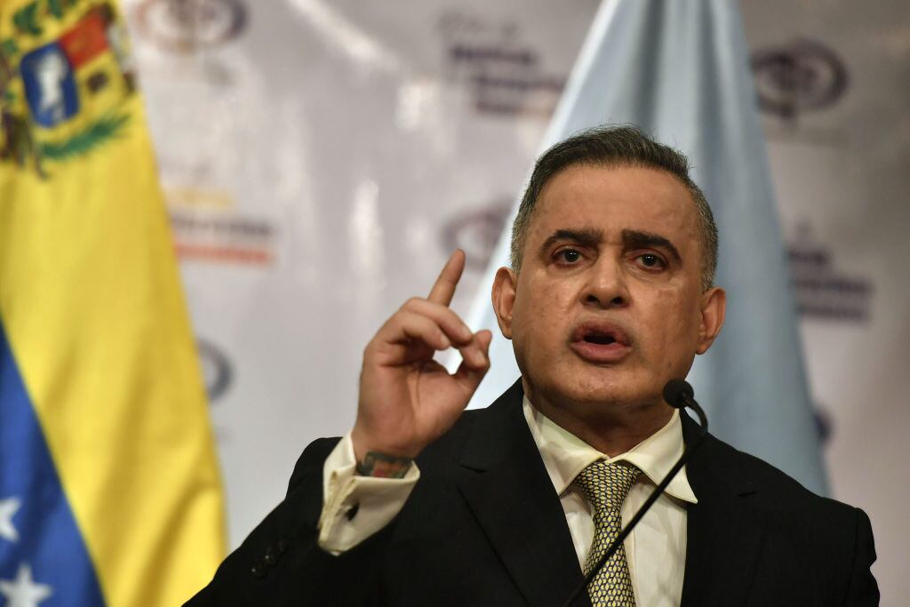 Tarek William Saab. (Photo by YURI CORTEZ/AFP via Getty Images)