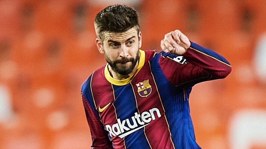 Gerard Piqué en un partido en la Liga Santander con el Barcelona FC. Foto: Getty Images/Aitor Alcalde Colomer