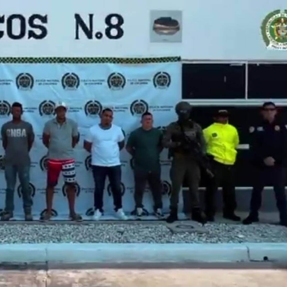 Operación ‘República’ permitió la captura de 6 personas en Santa Marta por tráfico de estupefaciente