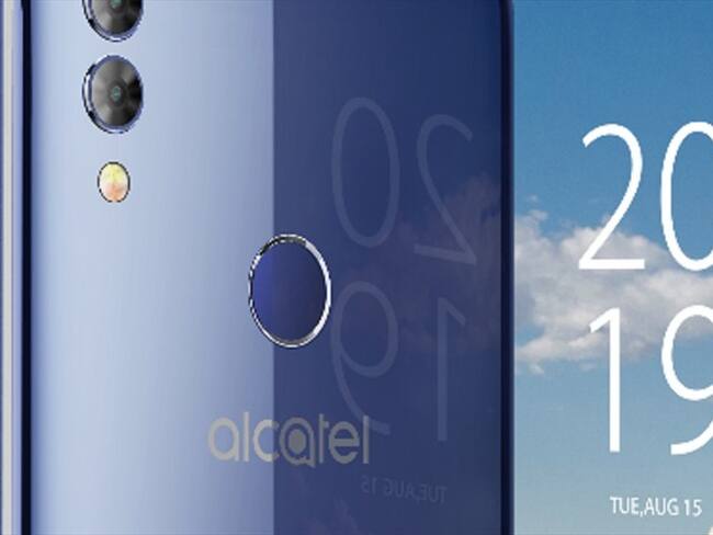 Alcatel 5V fusiona una pantalla FullView 19:9, una cámara profesional potenciada con IA y desbloqueo fácil.. Foto: Cortesía
