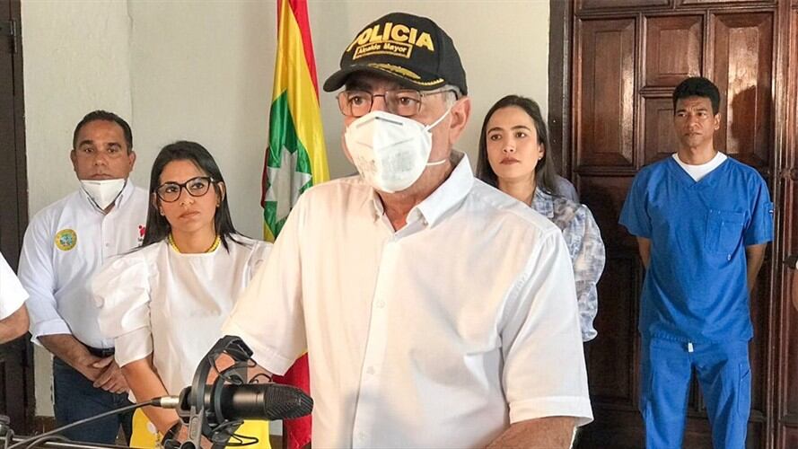 William Dau Chamat, alcalde de Cartagena. Foto: Cortesía Alcaldía de Cartagena.