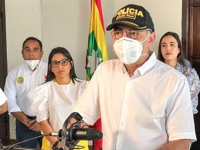 William Dau Chamat, alcalde de Cartagena. Foto: Cortesía Alcaldía de Cartagena.