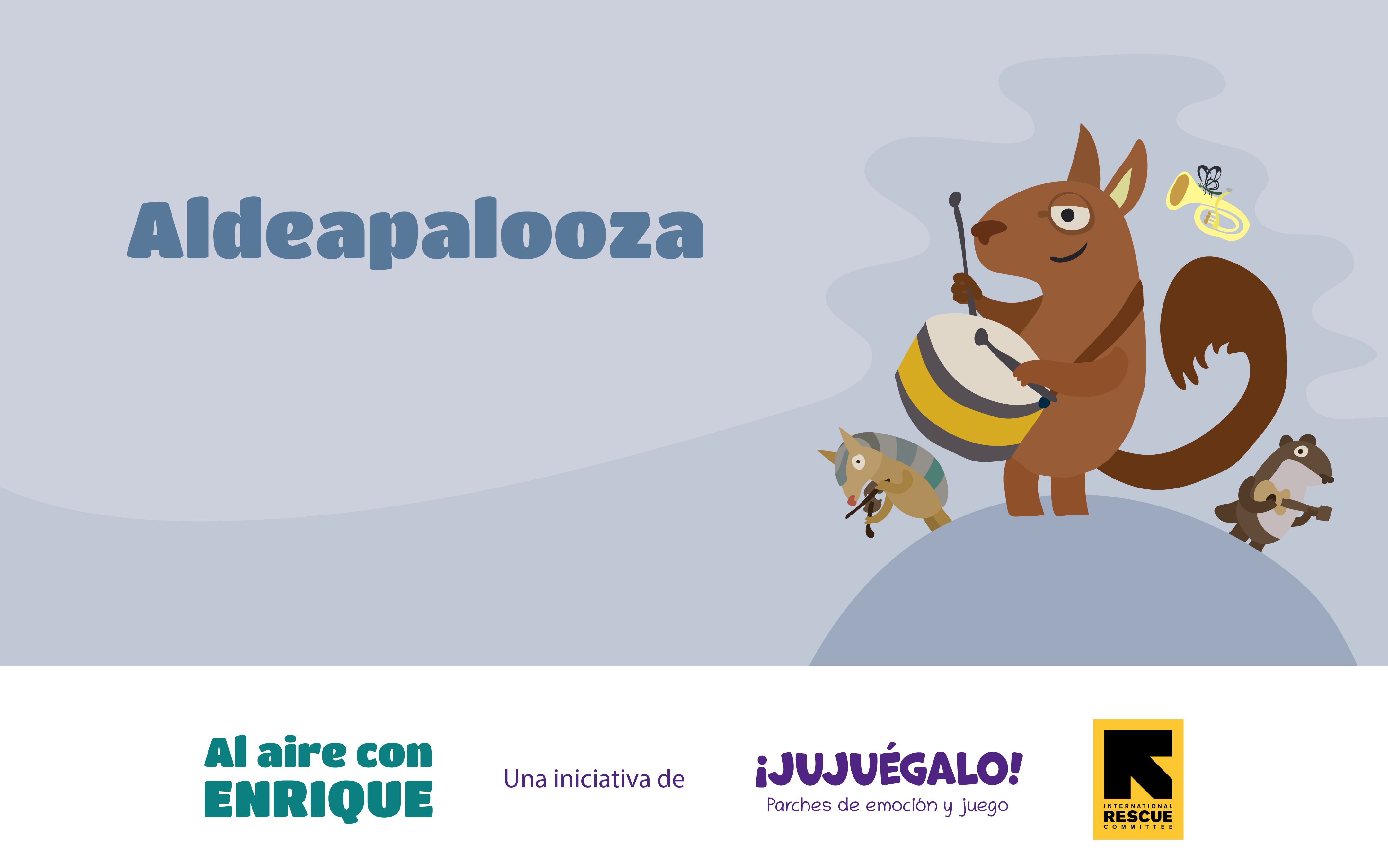 Aldeapalooza "Al aire con Enrique" 4 episodio