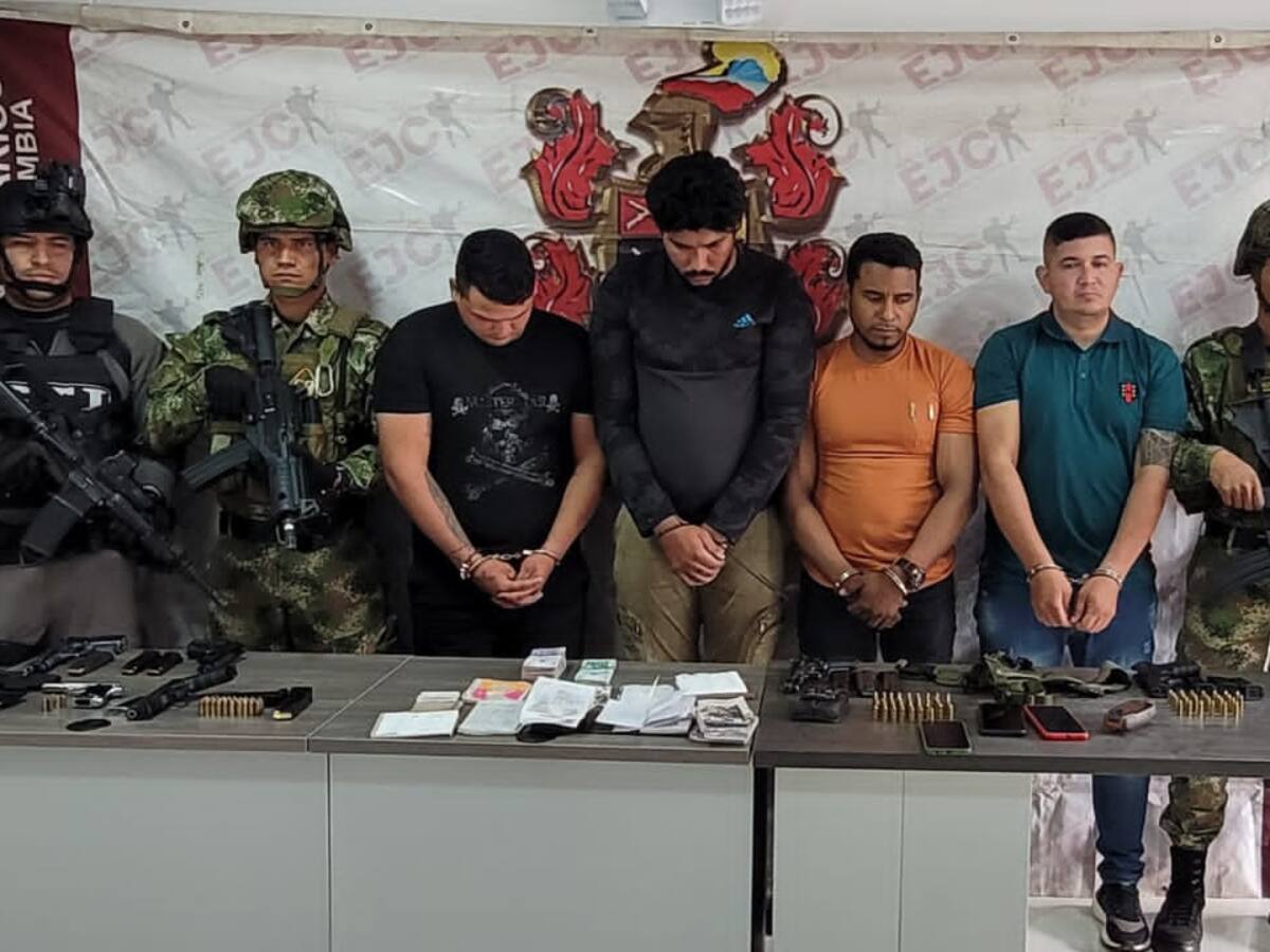 Capturan a disidentes de las Farc, dos de ellos cabecillas en el Meta
