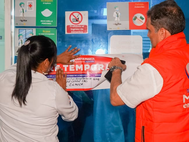 Cierran temporalmente servicio de urgencias de una clínica en Santa Marta