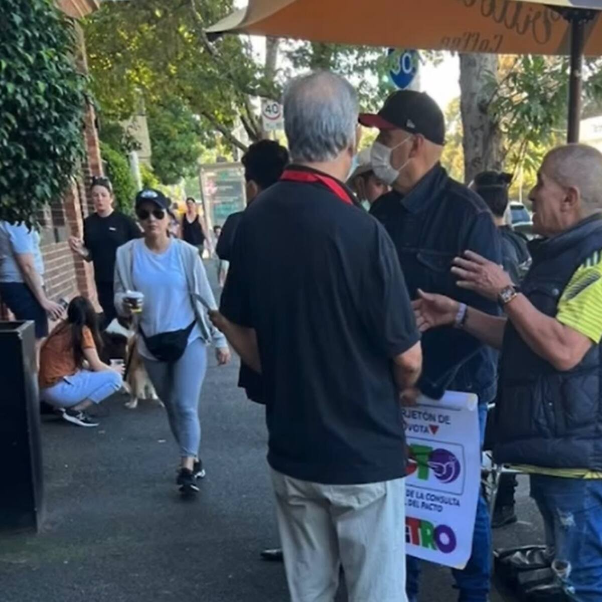 Video: denuncian agresión en puesto de votación de Melbourne, Australia