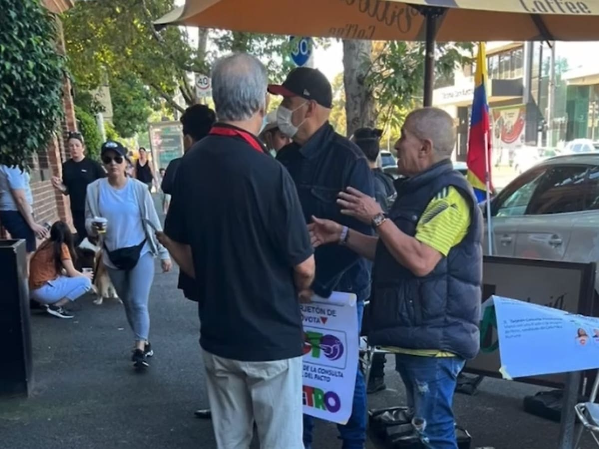 Video: denuncian agresión en puesto de votación de Melbourne, Australia