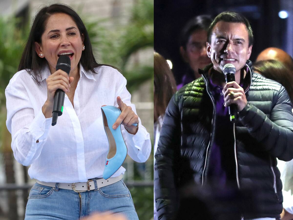 Daniel Noboa y Luisa González enfrentarán una segunda vuelta en Ecuador con un estrecho margen