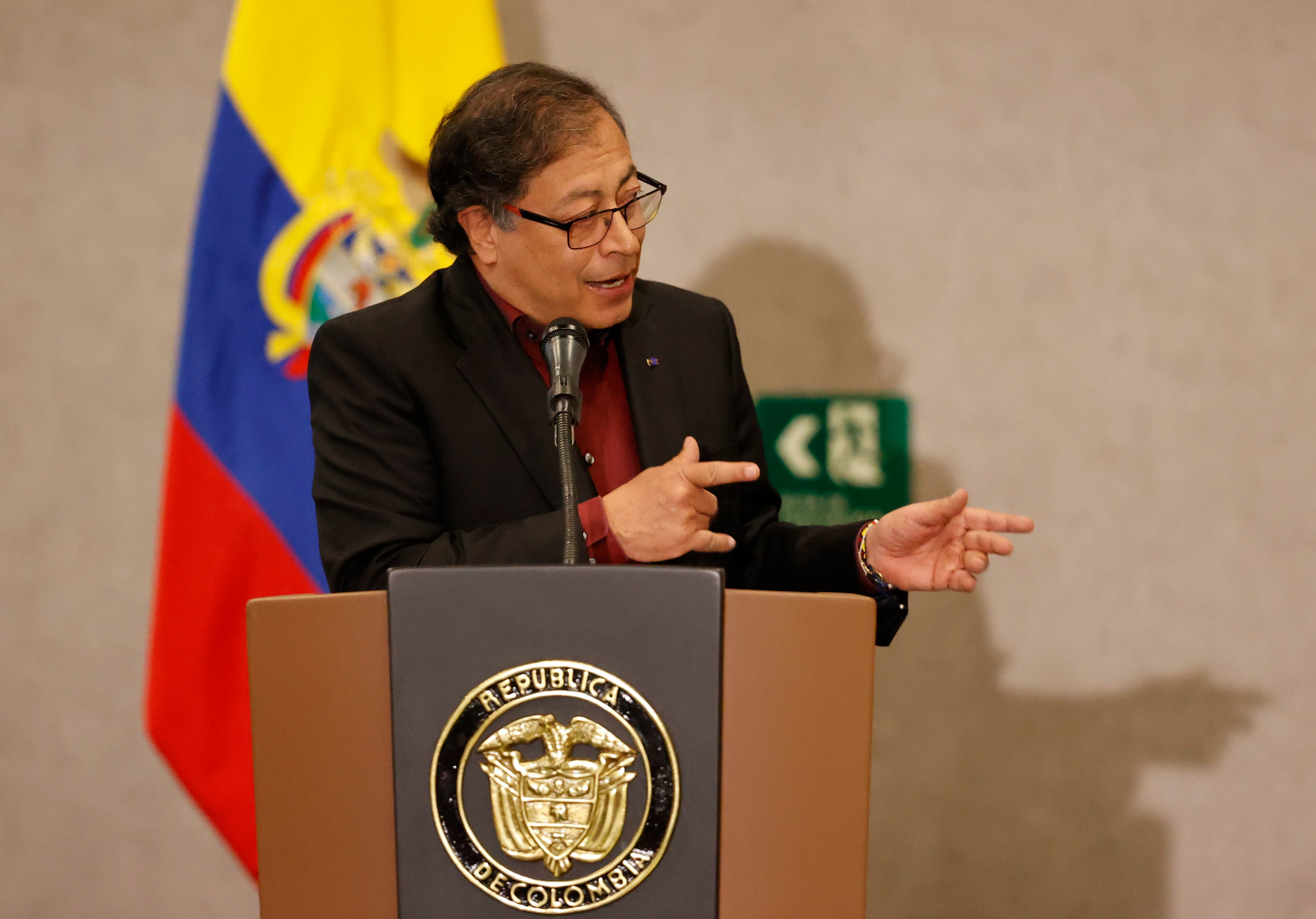 Gustavo Petro. Foto: EFE/ Mauricio Dueñas Castañeda.
