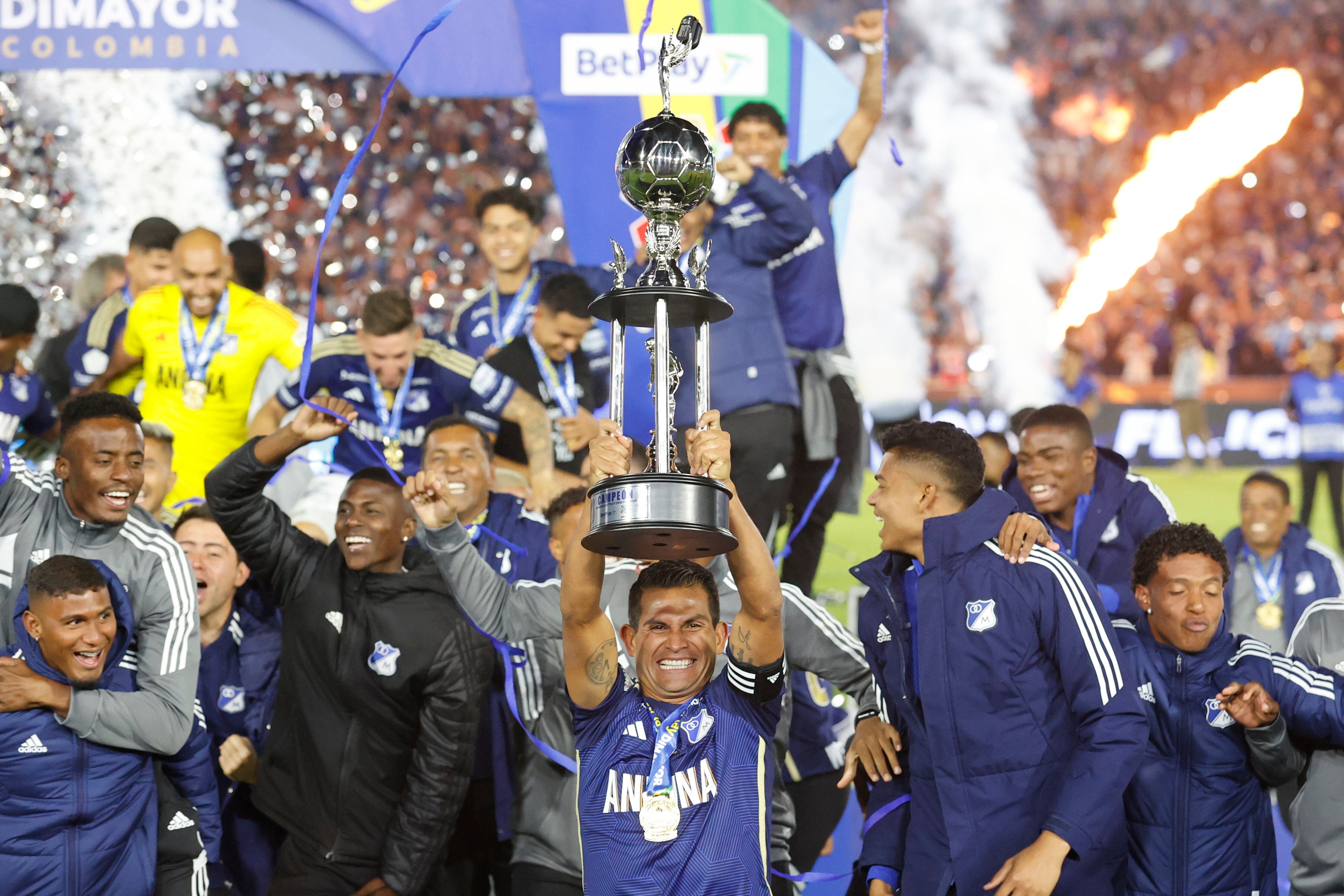 Millonarios es ganador de la Superliga | Foto: EFE