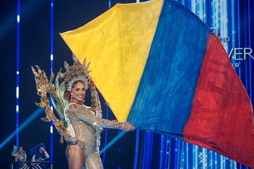 Camila Avella, Miss Universo colombiana. Foto: Getty Images.