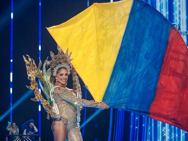 Camila Avella, Miss Universo colombiana. Foto: Getty Images.