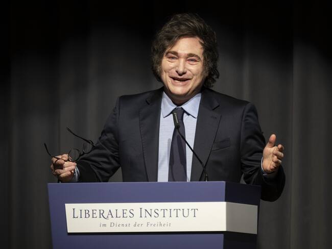 Javier Milei FOTO: EFE/EPA/ENNIO LEANZA