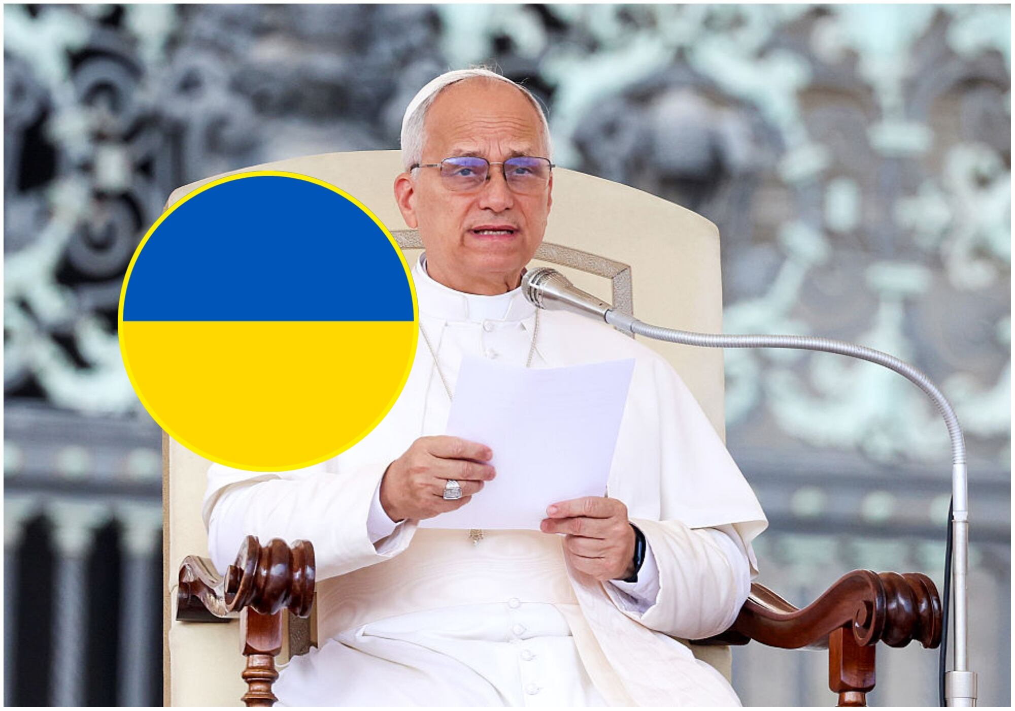 Papa León XIV, Ucrania. Fotos: Getty Images.