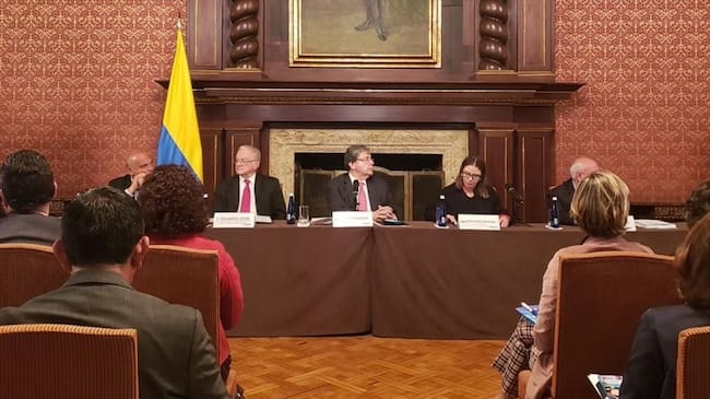 Colombia, ACNUR y OIM recaudarán más de USD1.000 millones para migrantes venezolanos. Foto: Cancillería