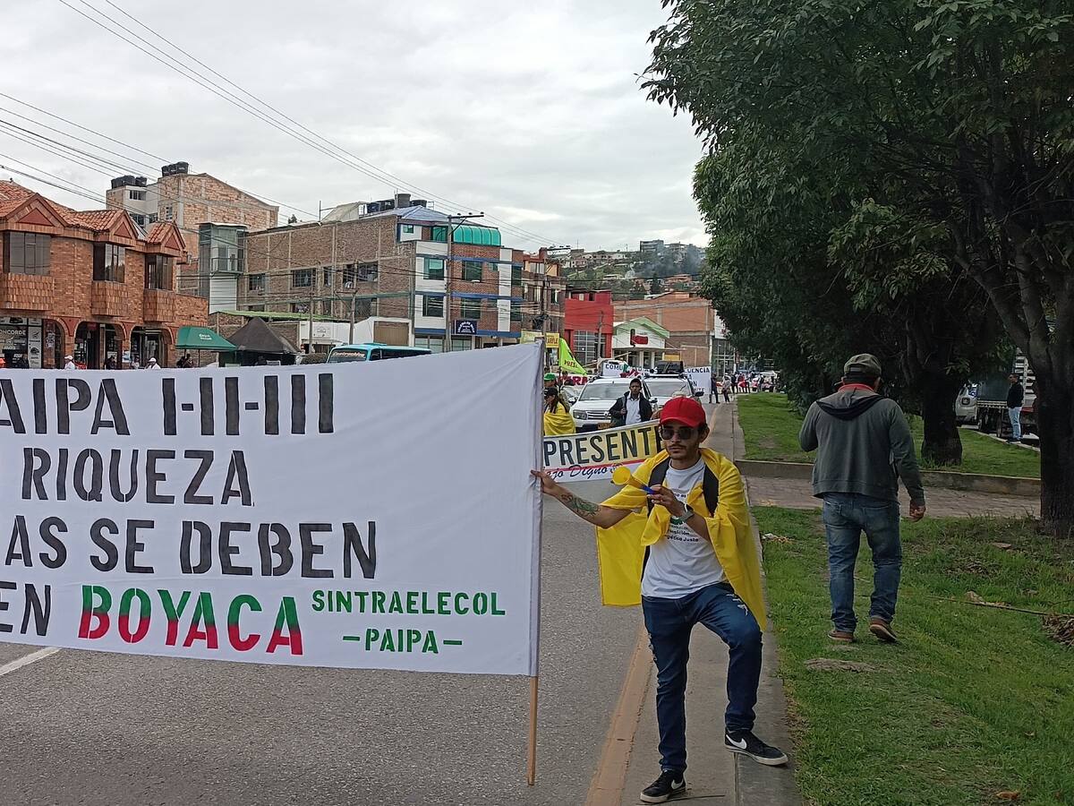 Sintraelecol adelantará bloqueos intermitentes en la doble calzada frente a Termopaipa, en Boyacá