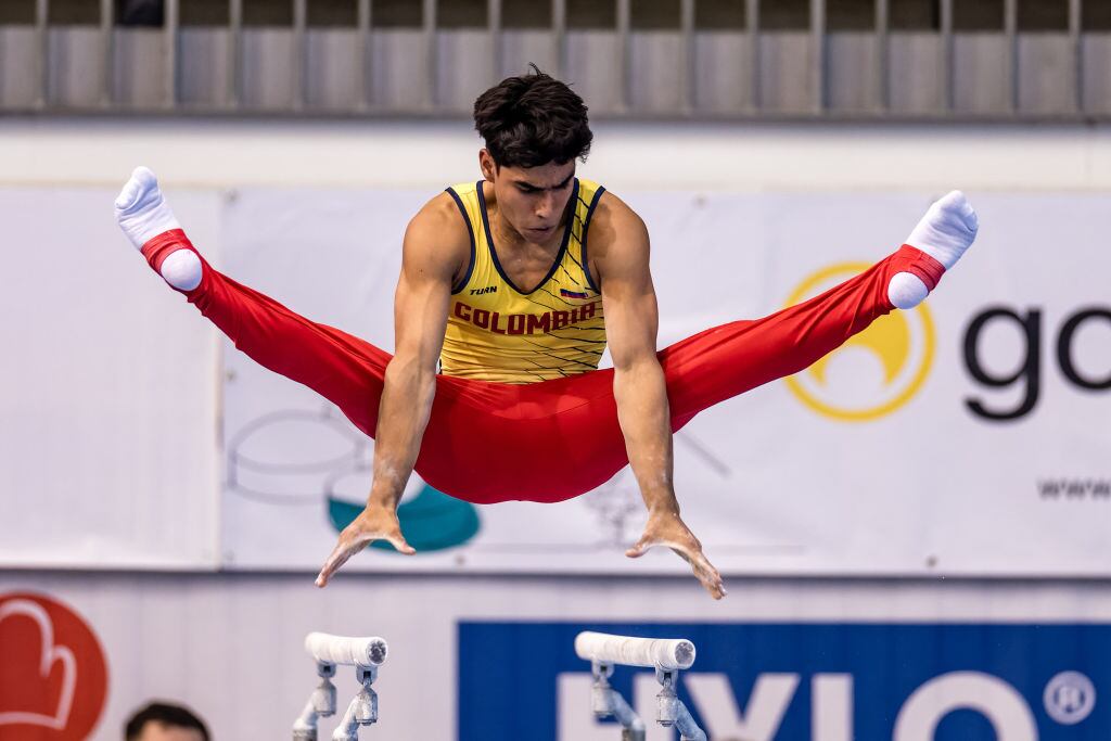 Angel Barajas, gimnasta cucuteño / Getty Images