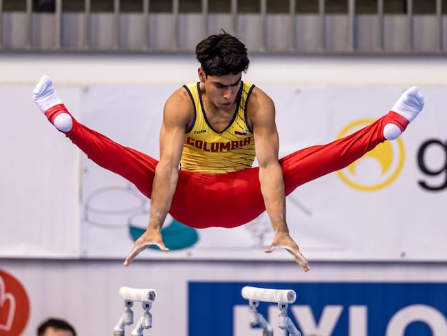 Angel Barajas, gimnasta cucuteño / Getty Images