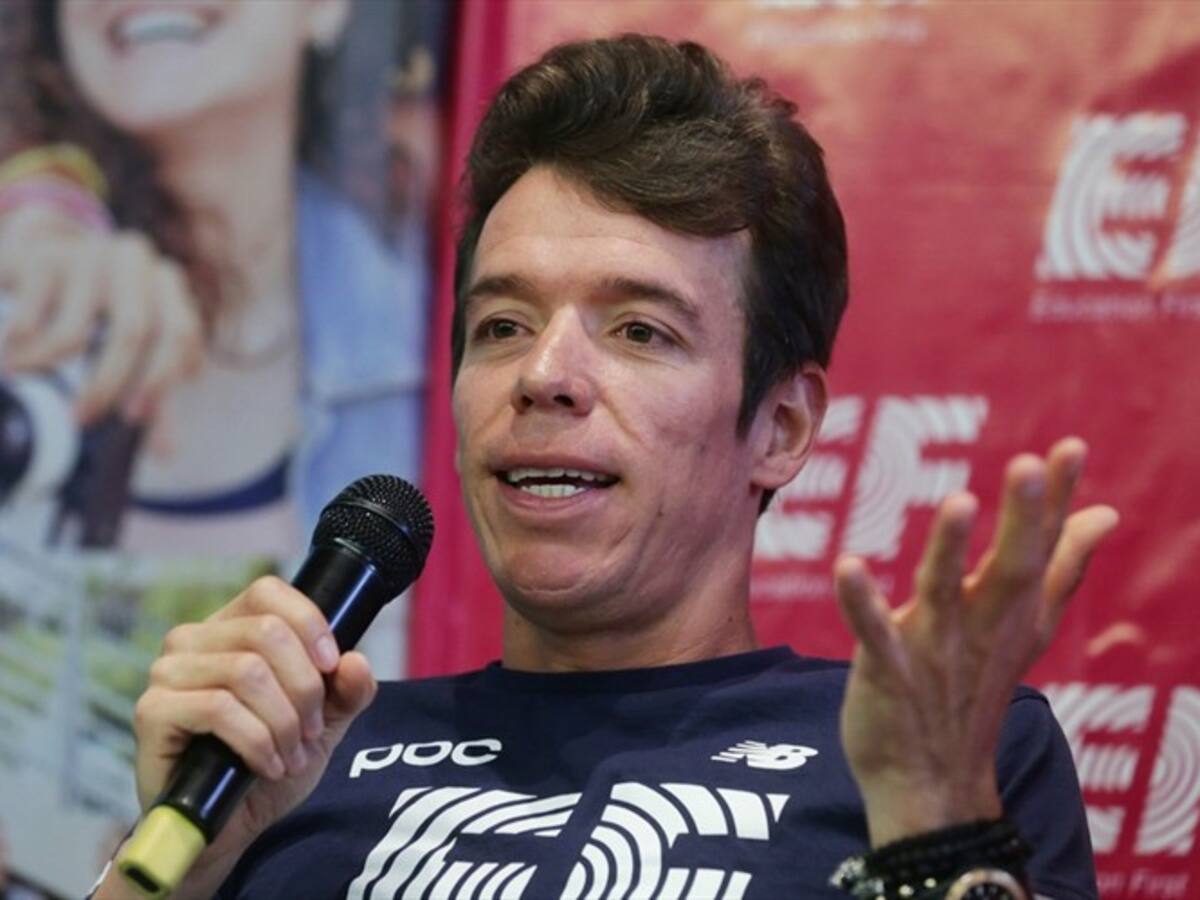 Rigoberto Urán enternece en las redes sociales con su faceta de papá