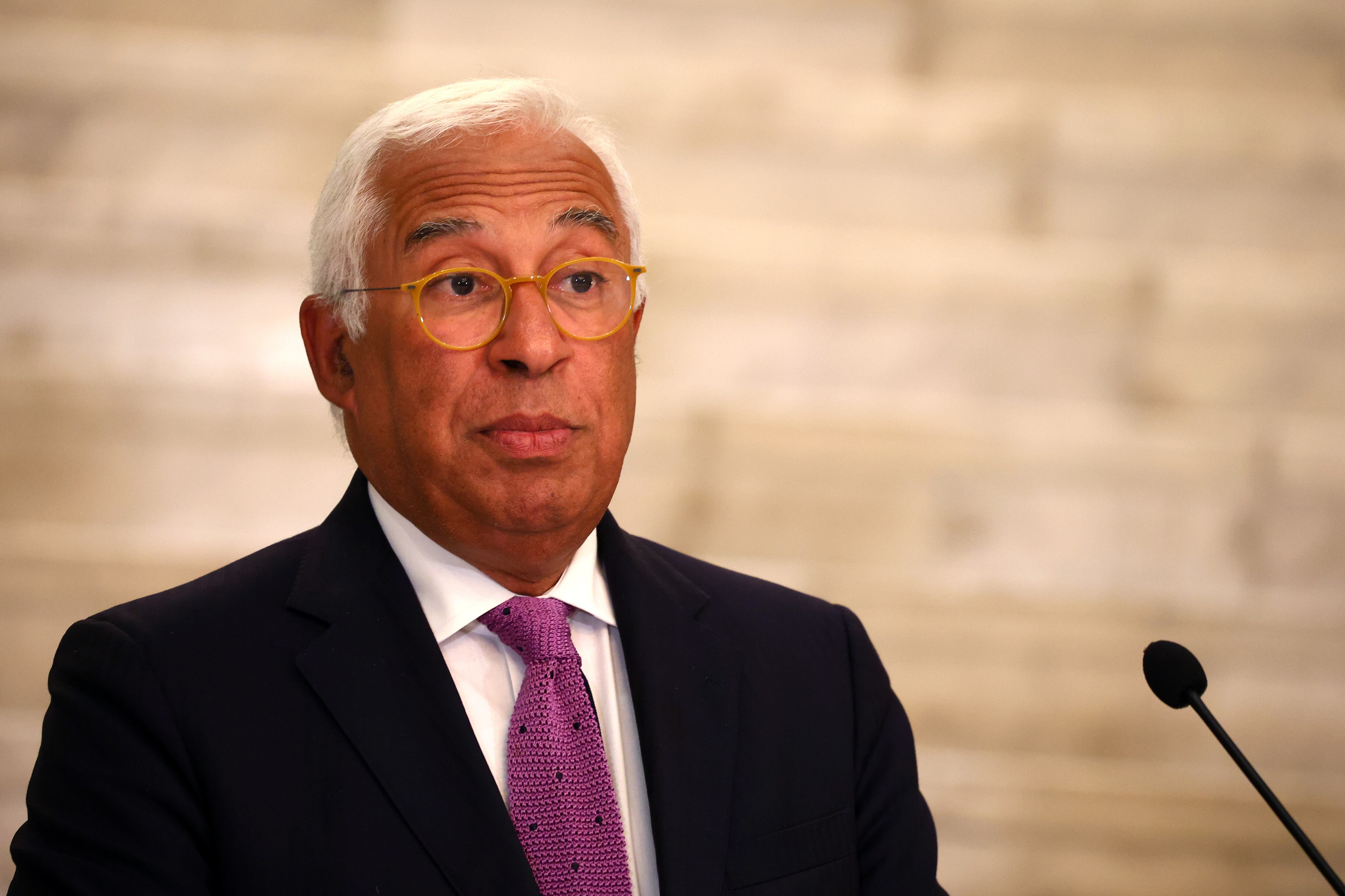 Antonio Costa, presidente del Consejo Europeo en Sofía, Bulgaria, durante septiembre de 2025. FOTO: STR/Getty Images
