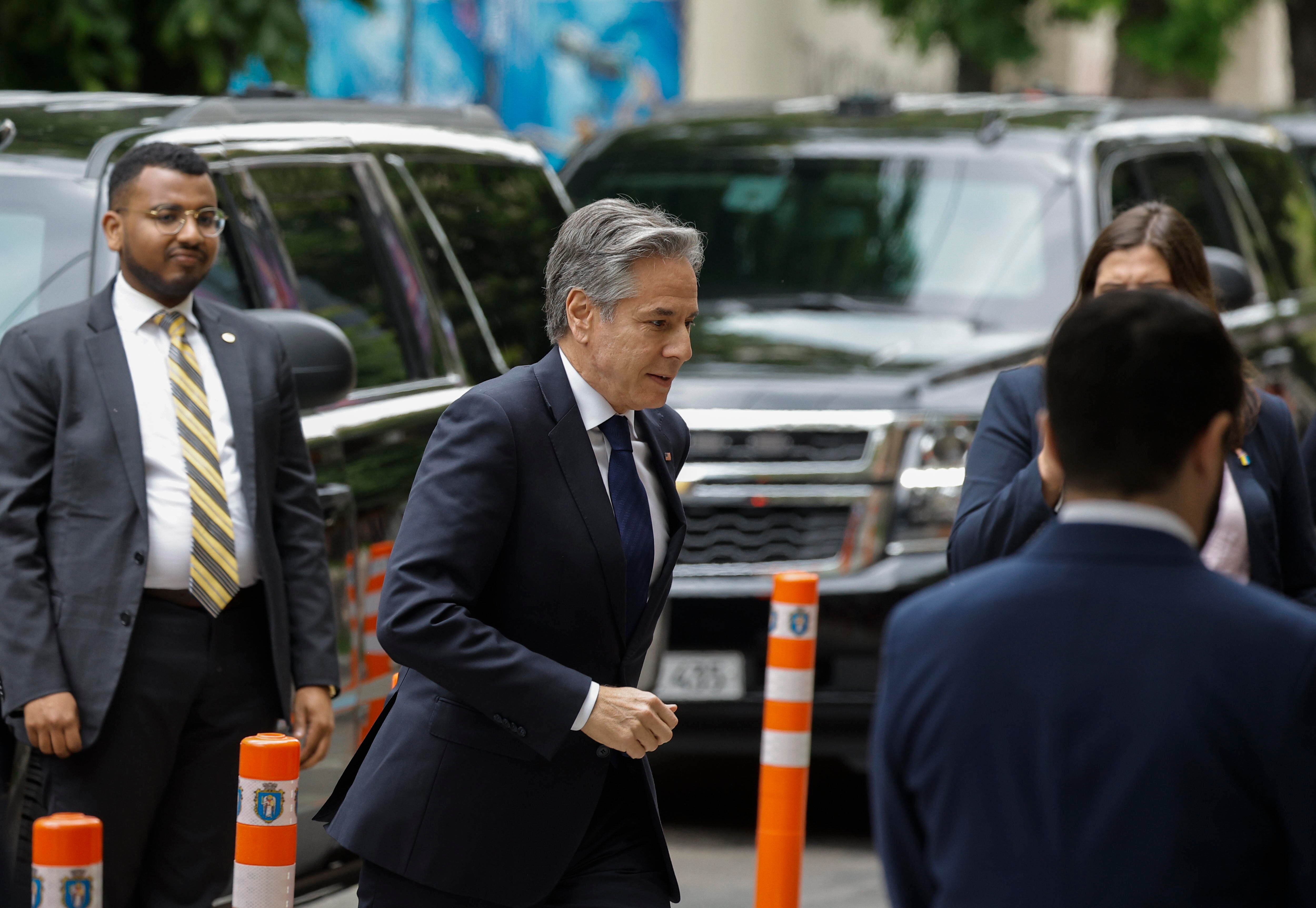 Secretario de estado, Antony Blinken. (Ucrania, Estados Unidos, Kiev) EFE/EPA/GEORGE IVANCHENKO