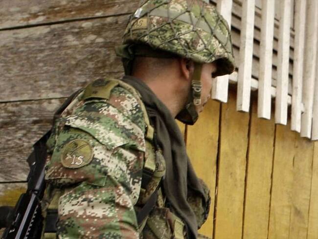 Investigan presunta responsabilidad de un soldado en el asesinato de una mujer. Foto: