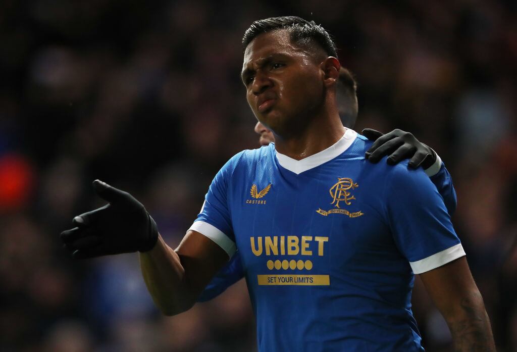 Alfredo Morelos, delantero del Rangers de Escocia / Getty Images
