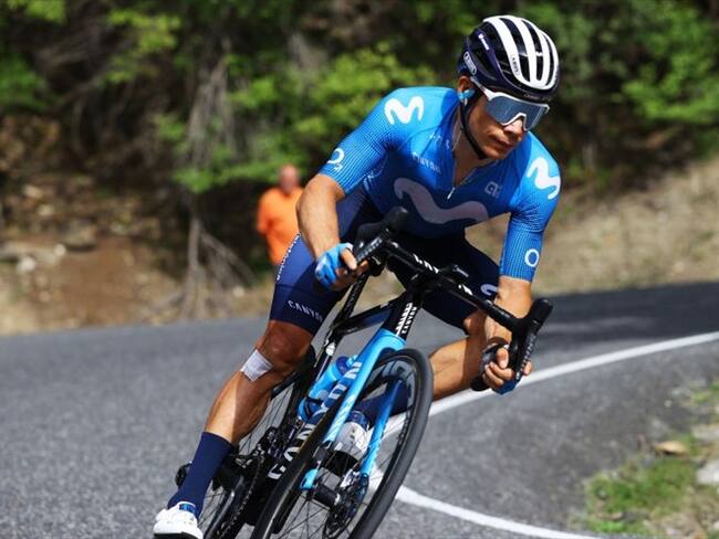 El corredor colombiano Miguel Ángel 'Supermán' López y el Movistar Team comunicaron una "resolución de mutuo acuerdo". Foto: Getty Images / TIM DE WAELE