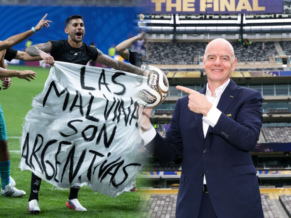 Gobierno británico pide a la FIFA investigar a Argentina por bandera de las Malvinas