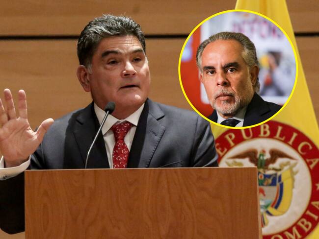 Gregorio Eljach y Armando Benedetti. Foto: Colprensa.