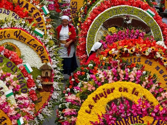 Todo listo para el desfile de silleteros en Medellín