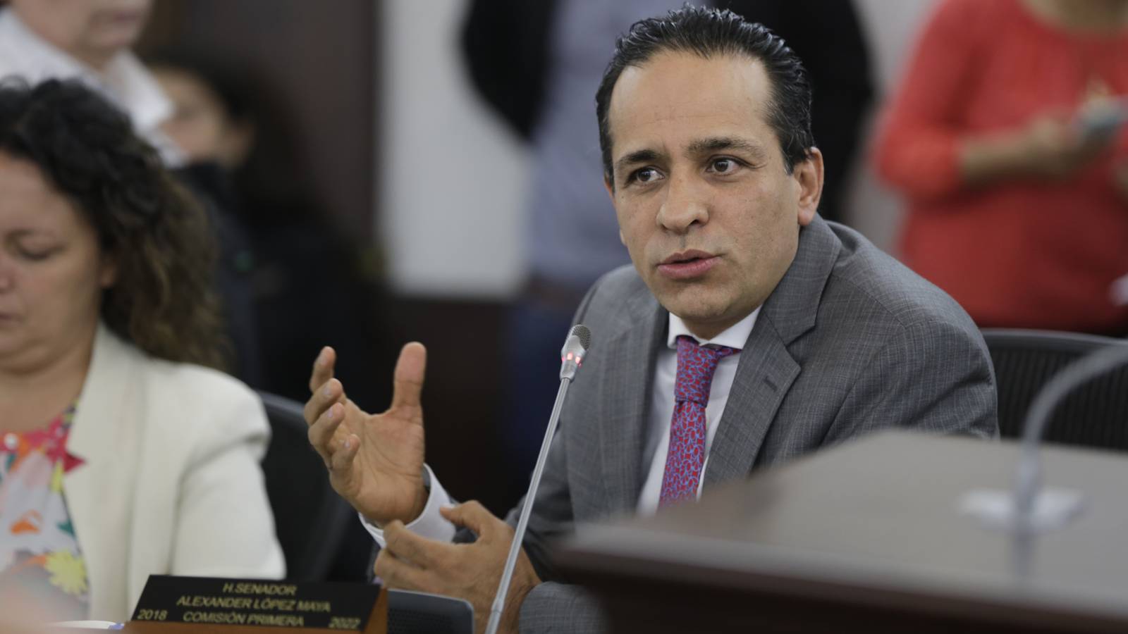 Alexander López, Senador. (Colprensa-Sergio Acero).