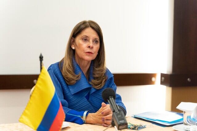 Marta Lucía Ramírez. Vicepresidente y Canciller de Colombia. Foto/Colprensa.