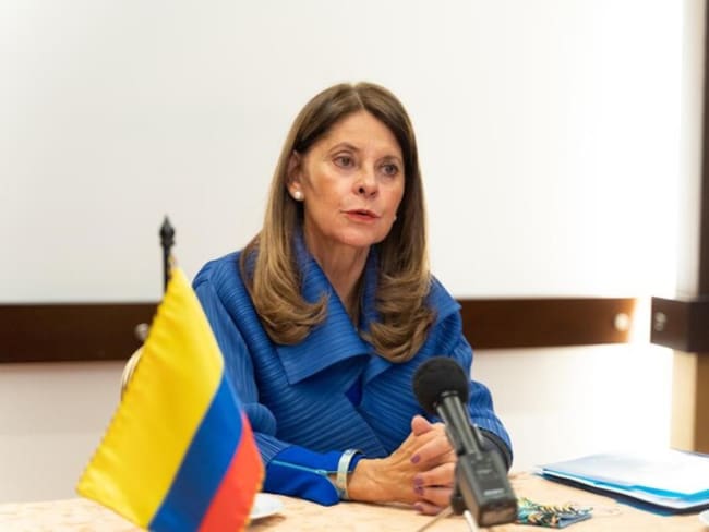 Marta Lucía Ramírez. Vicepresidente y Canciller de Colombia. Foto/Colprensa.