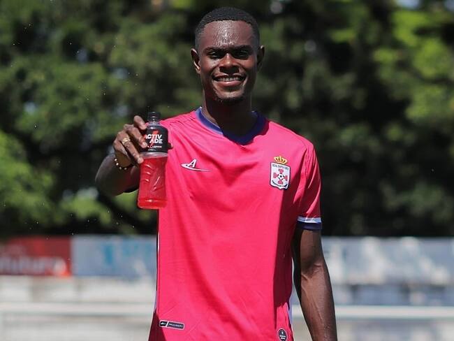 Guillermo Denis Beltrán, jugador colombiano fallecido en Bolivia. Foto: X @Real_Santa_Cruz