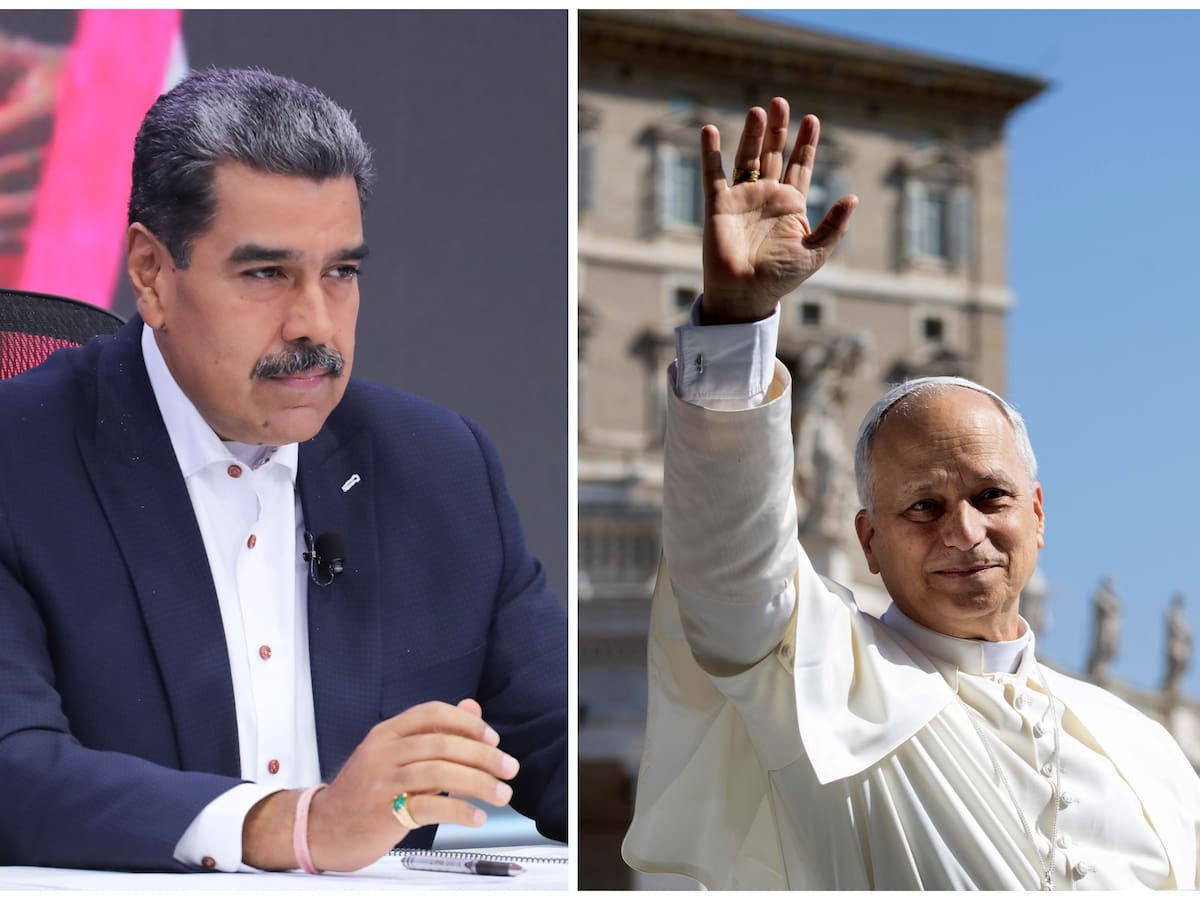 Maduro le pedirá a León XIV que ayude a rescatar a 18 niños “secuestrados” en Estados Unidos