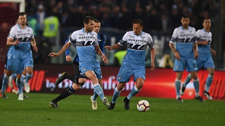 La Lazio gana su 7º título de copa tras ganar 2-0 al Atalanta. Foto: Getty Images