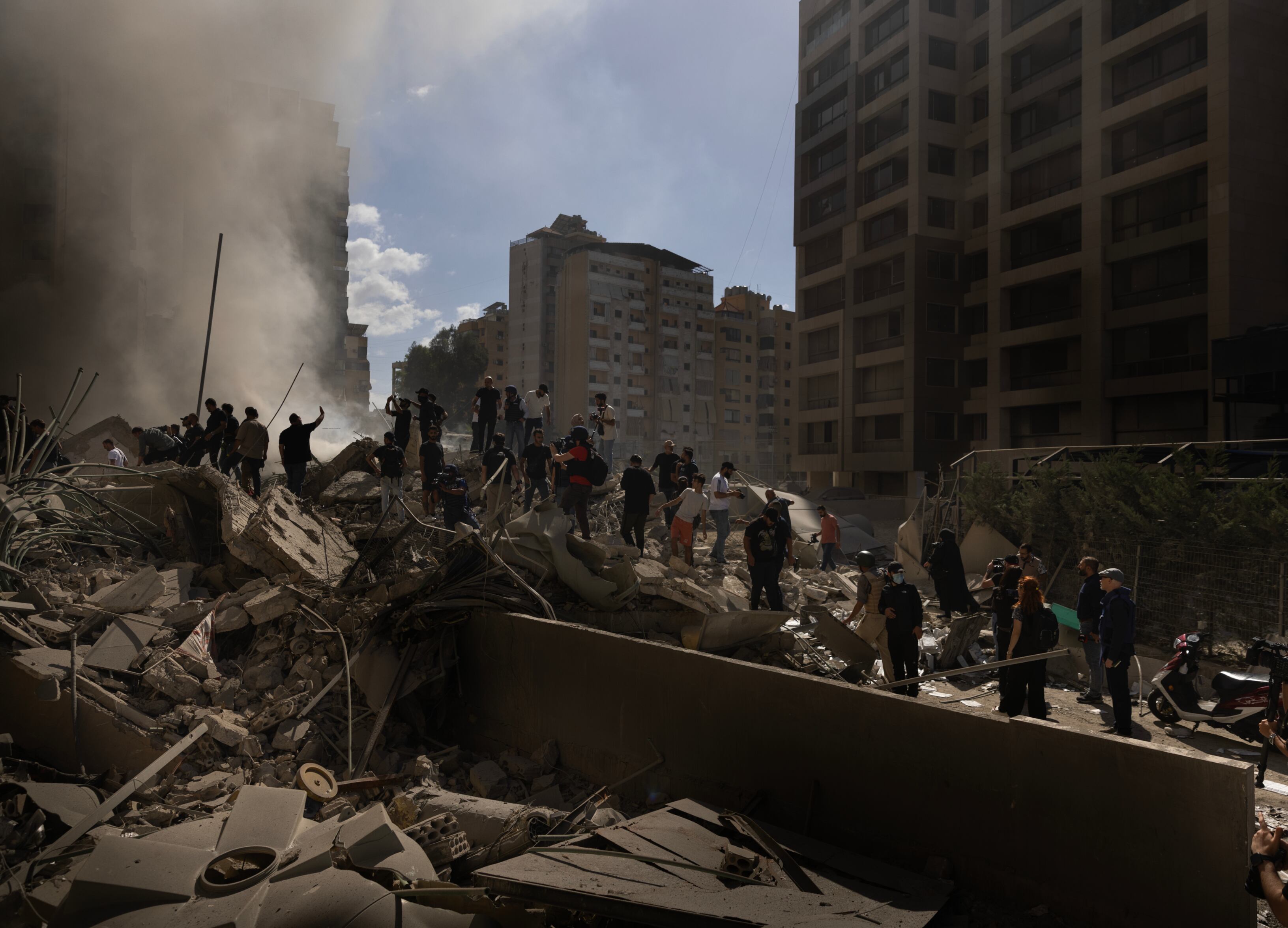 Bombardeos, explosiones y misiles: así se vive un año de guerra en la Franja de Gaza