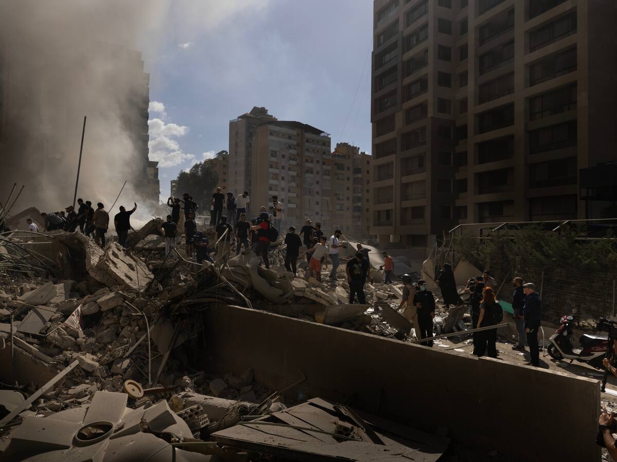 Bombardeos, explosiones y misiles: así se vive un año de guerra en la Franja de Gaza