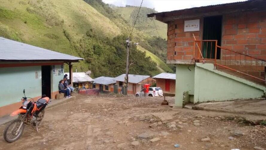 Vereda Santa Lucía, Ituango, Antioquia. Foto: Cortesía
