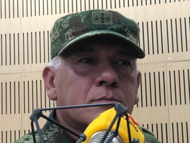 Coronel Mejía en La W. Foto: La WCon Vicky Dávila