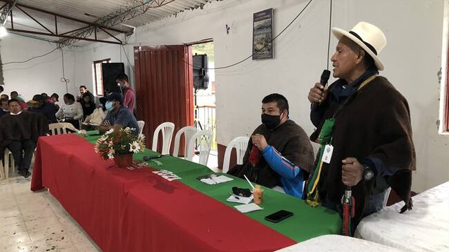 Las comunidades estudian nuevas acciones pues advirtieron que está en riesgo la vida de 16 líderes que recientemente fueron amenazados de muerte. Foto: Yesid Conda